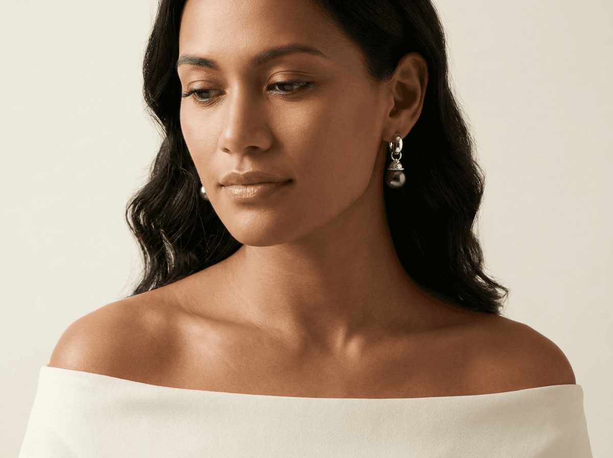 Earing PGE1 — worn on model
