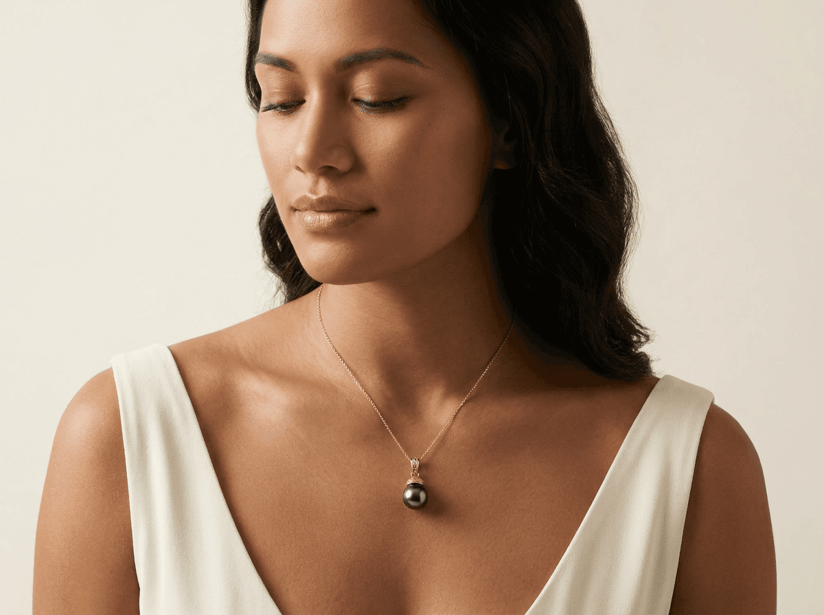Necklace PGP11 — on model