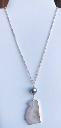 Single Pearl Necklace - TC22